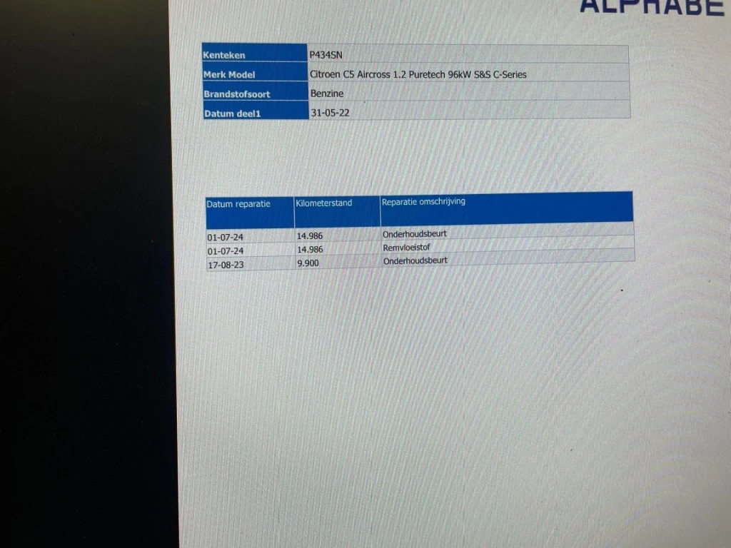 Hoofdafbeelding Citroën C5 Aircross