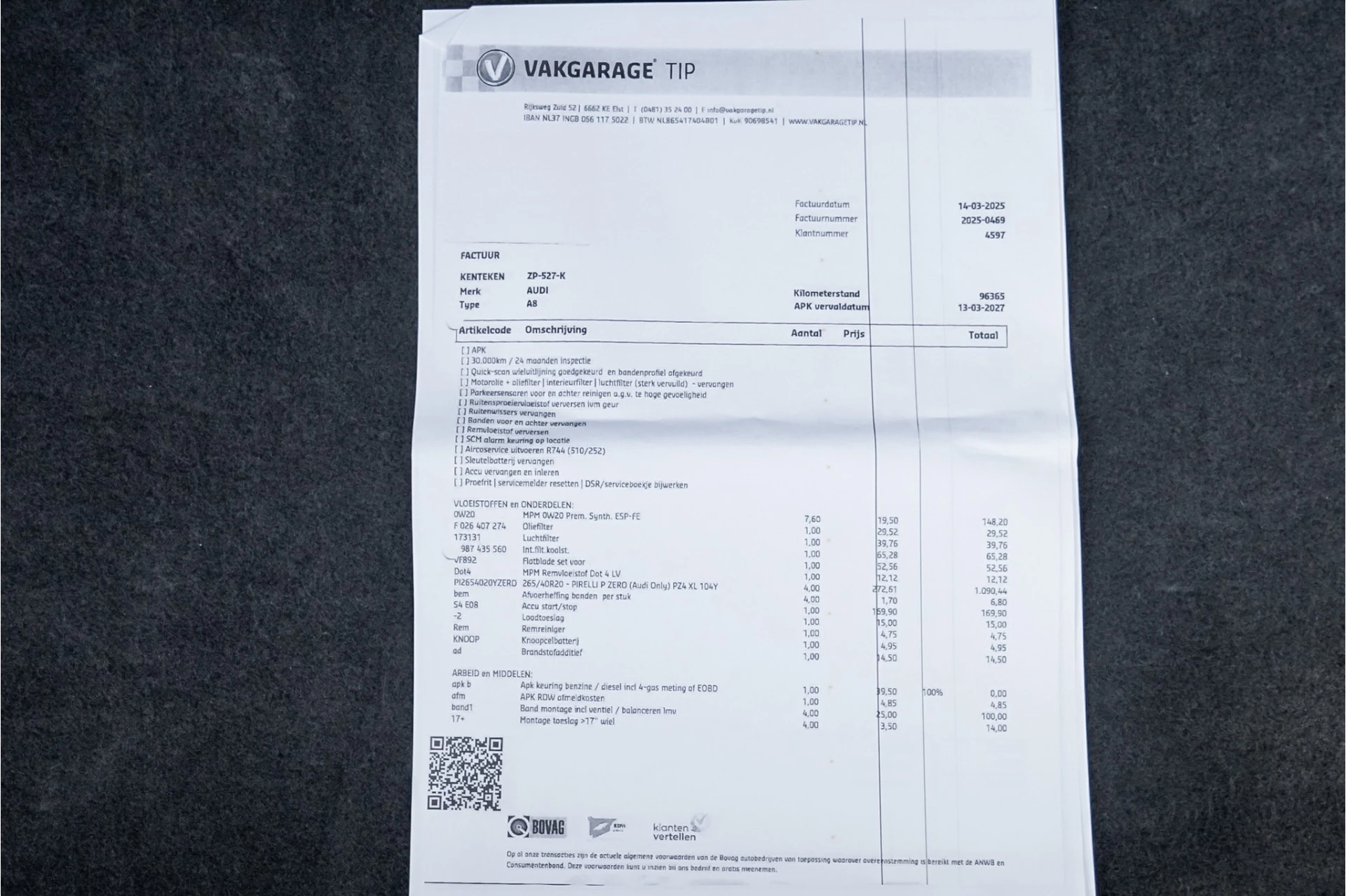 Hoofdafbeelding Audi A8