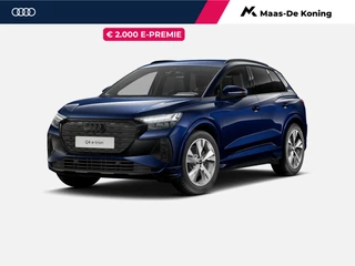 Hoofdafbeelding Audi Q4 e-tron Audi Q4 e-tron 40 Advanced edition 204 PK · Assistentiepakket plus · Optiekpakket zwart plus · 20" LM Velgen · Privacy glas