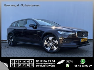 Volvo V60 Cross Country 2.0 D4 AWD Intro Edition Elek.Trekhaak Leder 360-Cam Stoel/Stuurverw Orig.NL Voll.Onderhouden!