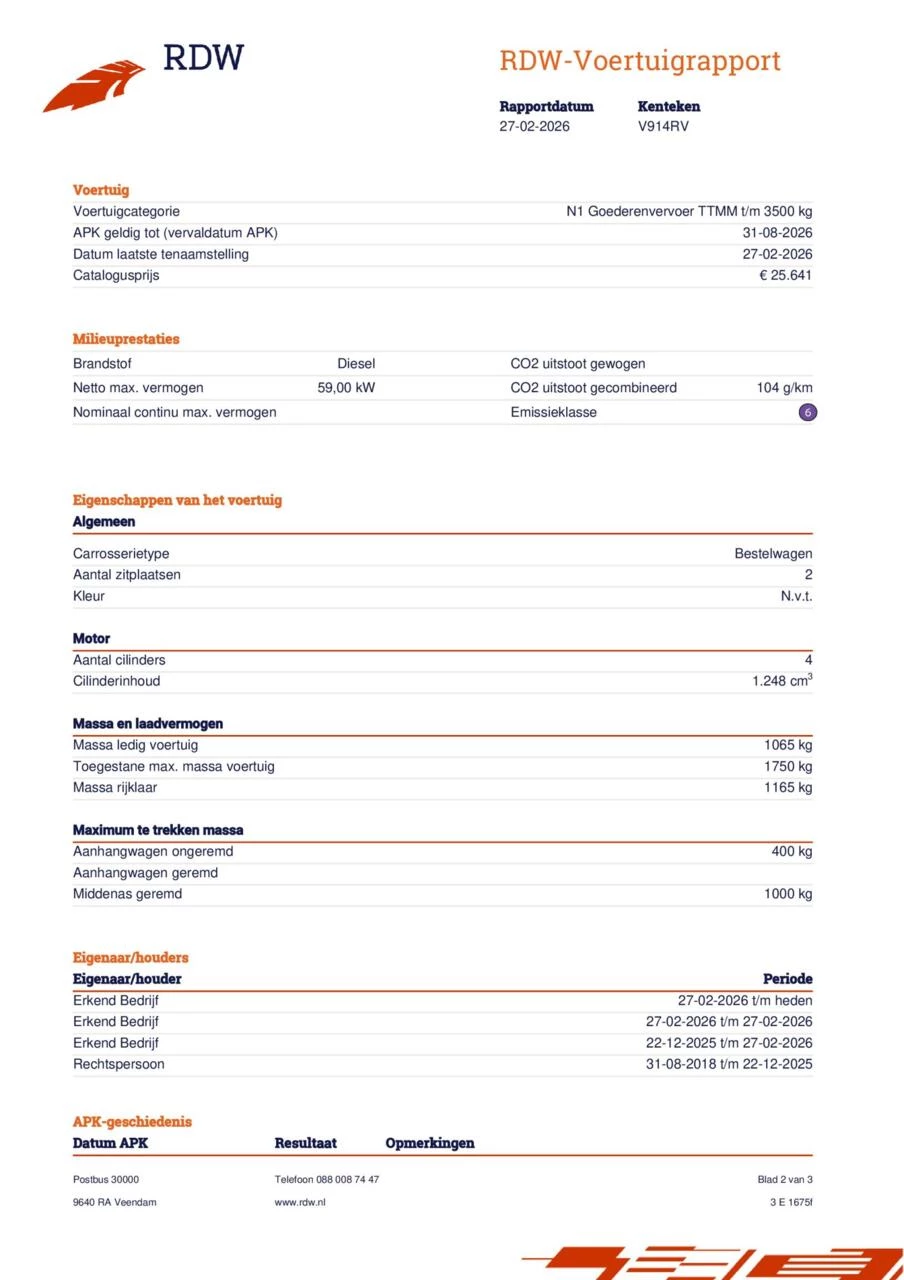 Hoofdafbeelding Fiat Fiorino