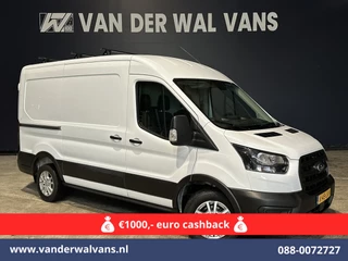 Ford Transit 2.0 TDCI L2H2 Euro6 Airco | 2450kg Trekhaak | LM velgen | Verwarmde voorruit Dakdragers, Bijrijdersbank