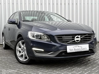 Volvo S60 1.6 T4 Summum | ACC | BLIS | Leder | Navi | Xenon | Facelift | 180pk | Volledige historie |