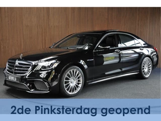Mercedes-Benz S-Klasse 65 AMG Lang Panodak 3D Burmester HUD 360 Massage Softclose Stoelverwarming Stoelventilatie Nachtzicht