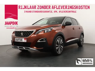 Peugeot 3008 BWJ 2018 1.2 PureTech 131 PK GT Line SCHUIF.KANTELDAK / PANODAK / LEER / AFN.TREKHAAK / A.U.R.CAMERA / NAVI / DAB+ / CLIMA / CRUISE / APPLE.CARPLAY / ANDROID.AUTO / LMV / ELEK.PAKKET / ISOFIX