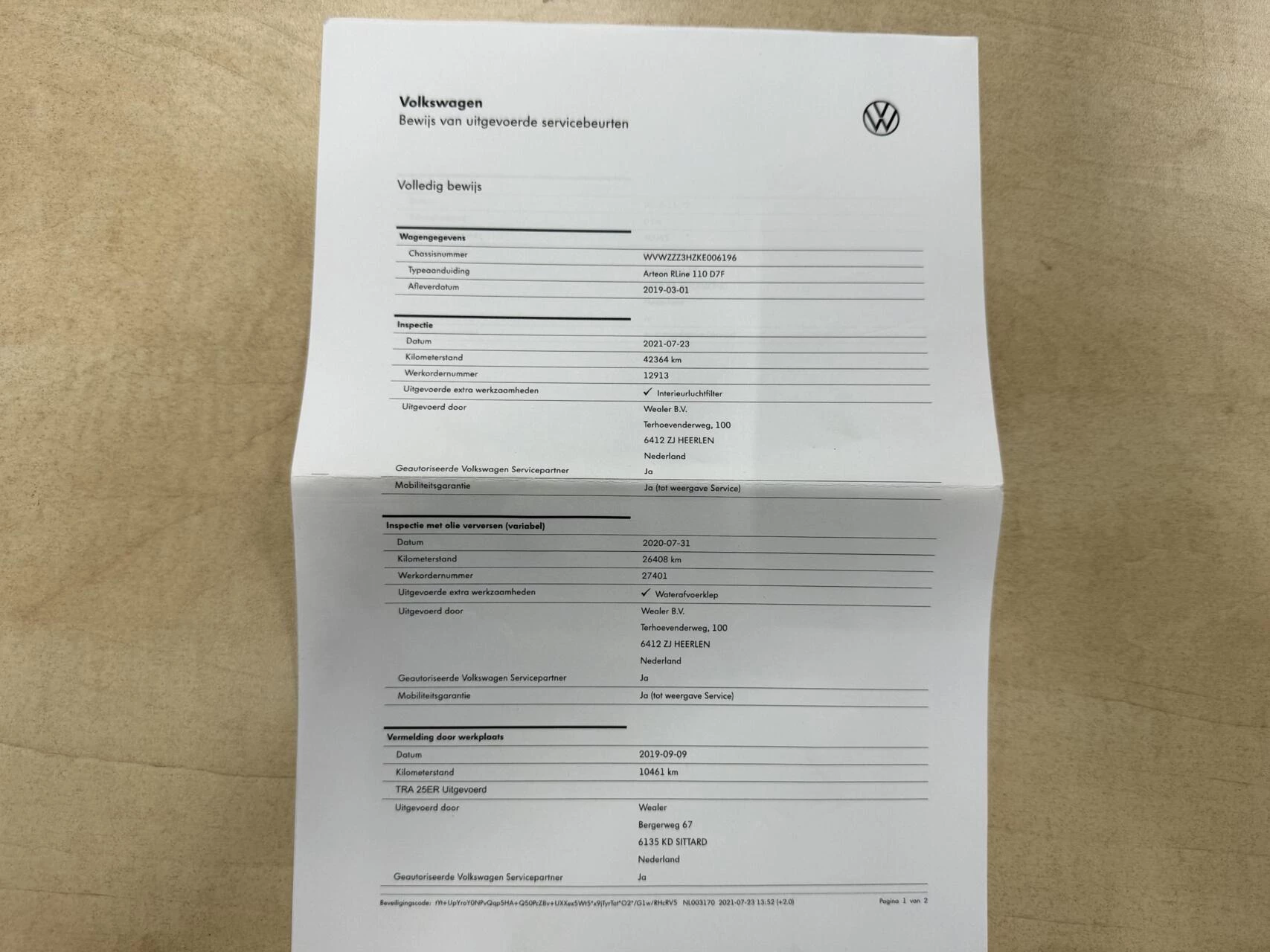 Hoofdafbeelding Volkswagen Arteon