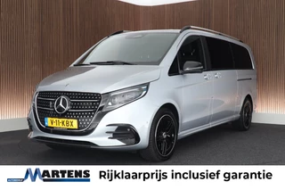 Mercedes-Benz V-klasse 300d 237pk XXL L3 Exclusive AMG-Line 2x Elek. Schuifdeur 360Camera Leder Stoelventilatie Memory Burmester