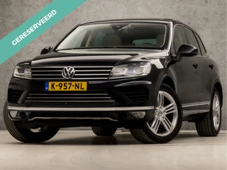 Volkswagen Touareg 3.0 TDI Sport 263Pk Automaat (PANORAMADAK, NAVIGATIE, LUCHTVERING, DYNAUDIO, STUUR/STOELVERWARMING, LEDEREN SPORTSTOELEN, TREKHAAK, ADAPTIVE CRUISE, XENON, CAMERA, NIEUWE APK, NIEUWSTAAT)