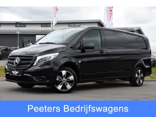 Mercedes-Benz Vito 116 CDI L3 DC Black Edition Cruise, Camera, Carplay, LED, 164pk, Leder, Stoelverwarming, Multimedia, Uniek!