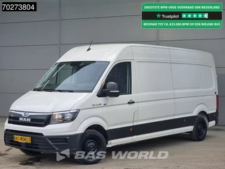 Hoofdafbeelding MAN TGE MAN TGE 3.140 Automaat L4H3 Airco Camera Parkeersensoren L3H2 14m3 Airco