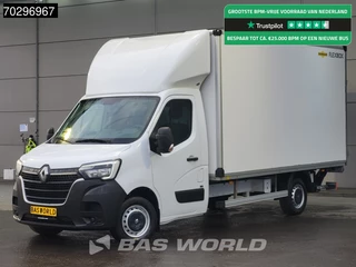 Renault Master 145PK Laadklep Bakwagen LED Airco D'Hollandia Euro6 Meubelbak Koffer Airco
