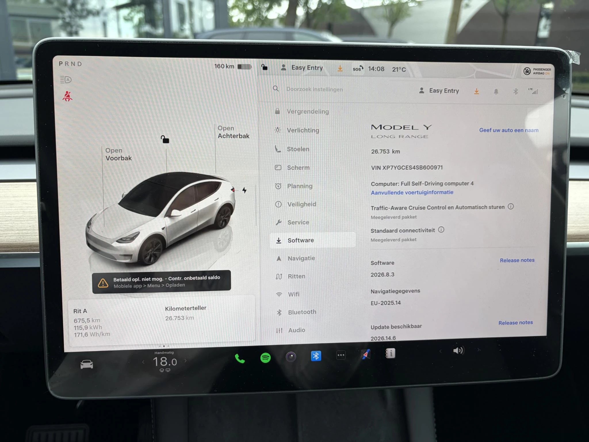 Hoofdafbeelding Tesla Y