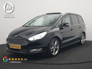 Ford Galaxy 2.0 Titanium 7-Persoons 241pk Dealer O.H. | Trekhaak Afn. | Panodak | Adaptive Cruise | Camera | Alcantara Sportstoelen Memory & Vewarmd | LED Koplampen | Keyless | Blis | Navigatie | DAB |