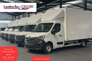 Renault Master 2.3 DCi 165 pk Bakwagen met Laadklep en Zijdeur R Airco, Cruise Control, LxBxH 420x210x232 cm, Nieuw