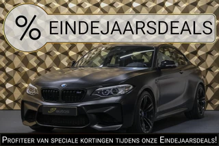 BMW 2-serie Coupé M2 DCT 370pk M-performance uitlaat Harman/Kardon Frozen black wrap Lane assist Camera