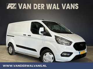 Ford Transit Custom 2.0 TDCI 130pk L1H1 Euro6 Airco | Navigatie | LED | Apple Carplay | 2500kg Trekhaak Android Auto, Cruisecontrol, Sidebars, Verwarmde Voorruit, Bijrijdersbank, Parkeersensoren