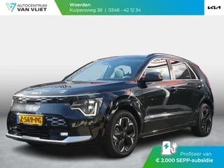 Kia Niro EV Edition Advanced 64.8 kWh | LED | Elek. bestuurdersstoel | Adapt. Cruise | Stoel-/stuurverwarming | SEPP Subsidie € 2.000,- beschikbaar