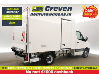 Volkswagen Crafter 35 2.0 TDI L3.40m Koelwagen 0° C | NACHTKOELING | Zijdeur | Laadklep | Bakwagen | Koelauto | Cruise | 3 Persoons | Laadbak