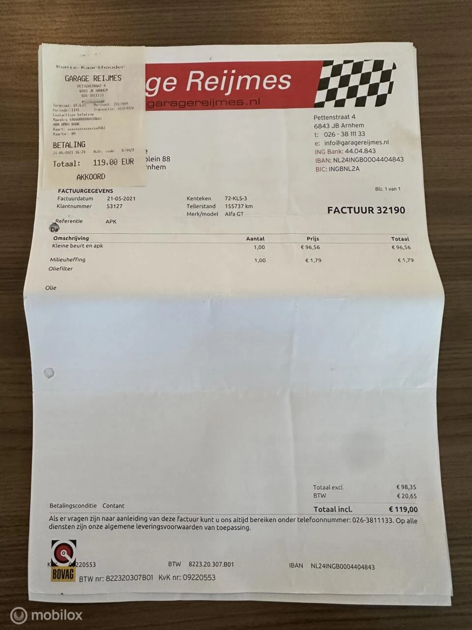 Hoofdafbeelding Alfa Romeo GT