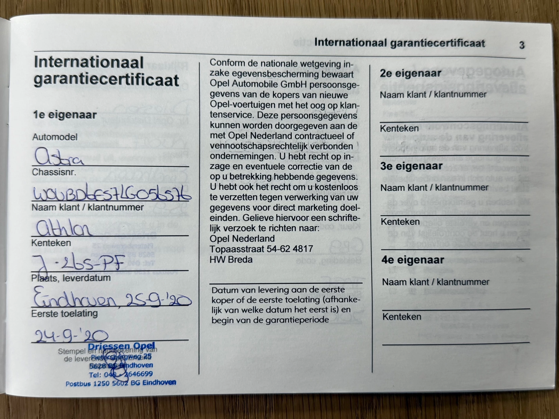 Hoofdafbeelding Opel Astra