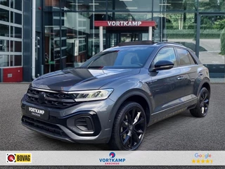 Hoofdafbeelding Volkswagen T-Roc Volkswagen T-Roc 1.5 TSI DSG R-LINE BLACK-OPTIC PANO-DAK/CAMERA/NAVI/CARPLAY/E-KLEP