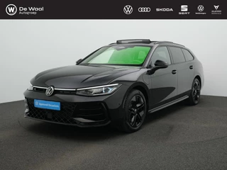 Volkswagen Passat Variant 1.5 eHybrid 272 pk R-Line | Panoramadak | Trekhaak | Head-up display | IQ Light | Adaptief onderstel | Stuur-/achterbankverwarming | Achteruitrijcamera