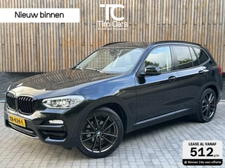 BMW X3 xDrive20i High Executive | Leer | Sportstoelen | DAB | Cruise control | LED verlichting | Stoelverwarming | Elektrisch bedienbare achterklep | 20 inch lichtmetalen velgen | Parkeersensoren voor en achter