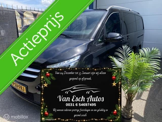 Mercedes V-klasse 300d Lang DC Edition 85.DKM AUT ECC LEDER NAVI PDC CAMERA