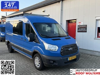 Ford Transit 350 2.0 TDCI L3H2 DC NAVI RWD!