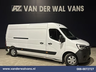 Renault Master 2.3 dCi 136pk L3H2 Euro6 Airco | Navigatie | Camera | Leder | Cruisecontrol | LED | Omvormer Sidebars, Parkeersensoren, Bijrijdersbank