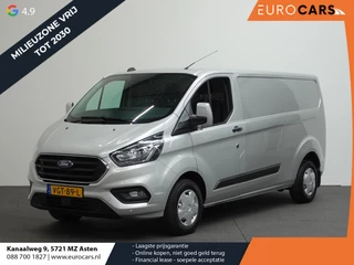 Ford Transit Custom 131pk L2H1 Trend Trekhaak Camera Cruise control Airco Parkeersensoren 3-Zits Euro6