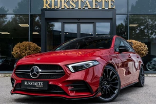Hoofdafbeelding Mercedes-Benz A-Klasse Mercedes A-klasse A35 AMG 4MATIC|PANO|BURMESTER|ACC|MILLTEK