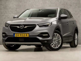 Hoofdafbeelding Opel Grandland X Opel Grandland X 1.2 Turbo Executive Sport Automaat (APPLE CARPLAY, GROOT NAVI, CLIMATE, LED KOPLAMPEN, LEDER, KEYLESS, SPORTSTOELEN, TREKHAAK, CRUISE, LANE ASSIST, NIEUWSTAAT)