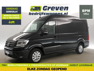 Volkswagen Crafter 2.0 TDI DSG HIGHLINE EXCLUSIVE L3H3 | FACELIFT MODEL | BPM VRIJ | NIEUW 3000KG TREKHAAK VIRTUAL ADAPTIVE CRUISE LED 140PK CARPLAY 17"LMV