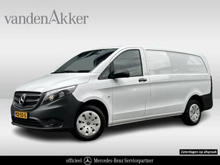 Mercedes-Benz Vito 110 CDI L2 Lang RWD // GRATIS TREKHAAK // Airco // Achterklep // 12 mnd Garantie // 2.000kg // Bank // Radio // CV // Betimmering // Wieldoppen
