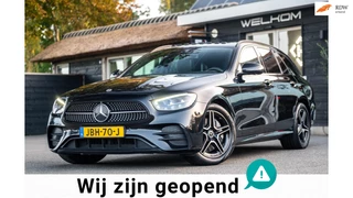 Mercedes-Benz E-klasse Estate 300 e AMG Line Schuifdak I Trekhaak I 360 Camera I Sfeerverlichting I Led I Stoelverwarming I BTW
