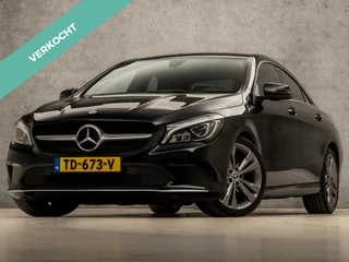 Mercedes-Benz CLA 180 Sport (GROOT NAVIGATIE, CAMERA, ZWART HEMEL, STOELVERWARMING, GETINT GLAS, HALF LEDER, XENON, GETINT GLAS, KEYLESS START, WITTE STIKSELS,