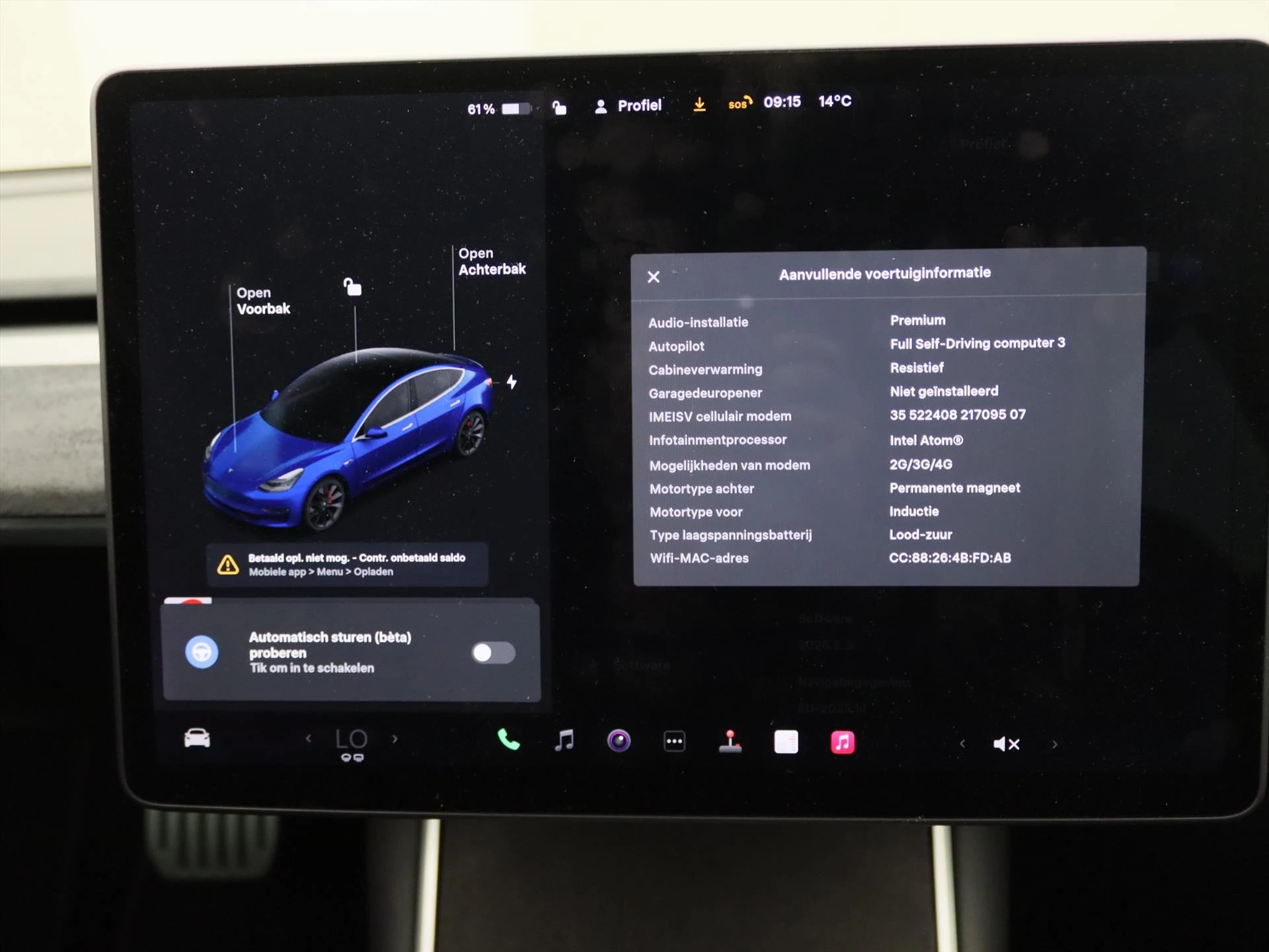 Hoofdafbeelding Tesla Model 3