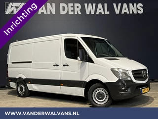 Mercedes-Benz Sprinter 316 CDI 164pk L2H1 inrichting Euro6 Airco | 2800kg trekhaak | Omvormer Cruisecontrol, Parkeersensoren