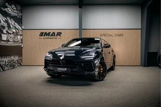 Hoofdafbeelding Lamborghini Urus Lamborghini Urus 4.0 V8 S | Urus S | BTW | Akrapovic | Luchtvering | Geel stiksel pakket |