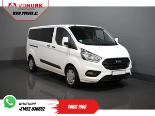 Ford Transit Custom 2.0 TDCI 130 pk L2 € 33.207,- incl. BTW/BPM Combi/ Kombi/ Cruise/ Camera/ PDC V+A/ Airco