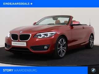 BMW 2 Serie Cabrio 230i High Executive Sport Line Automaat / Sportstoelen / Adaptieve LED / Comfort Access / Park Assistant / Stoelverwarming / Park Assistant