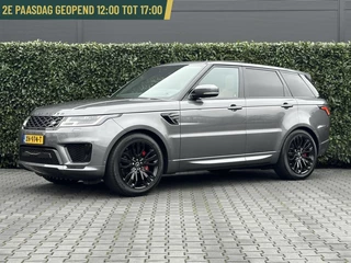 Land Rover Range Rover Sport 2.0 P400e HSE Dynamic, NL AUTO, NAP LOGISCH, PANORAMADAK, LUCHTVERING, STANDKACHEL, MERIDIAN, CAMERA, NAVI, CRUISE, DODEHOEK, KEYLESS, MEMORY, HUD, CLIMATE CONTROL, STOEL/STUURVERWARMING, ACHTERBANK VERWARMD, LICHTMETAAL 21"