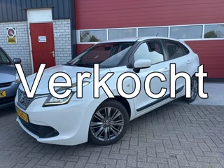 Hoofdafbeelding Suzuki Baleno Suzuki Baleno 1.2 Exclusive TREKHAAK / XENON / STOELVERW / PDC / CRUISE / BLUETOOTH / AIRCO / ELEK RAMEN / NL-AUTO