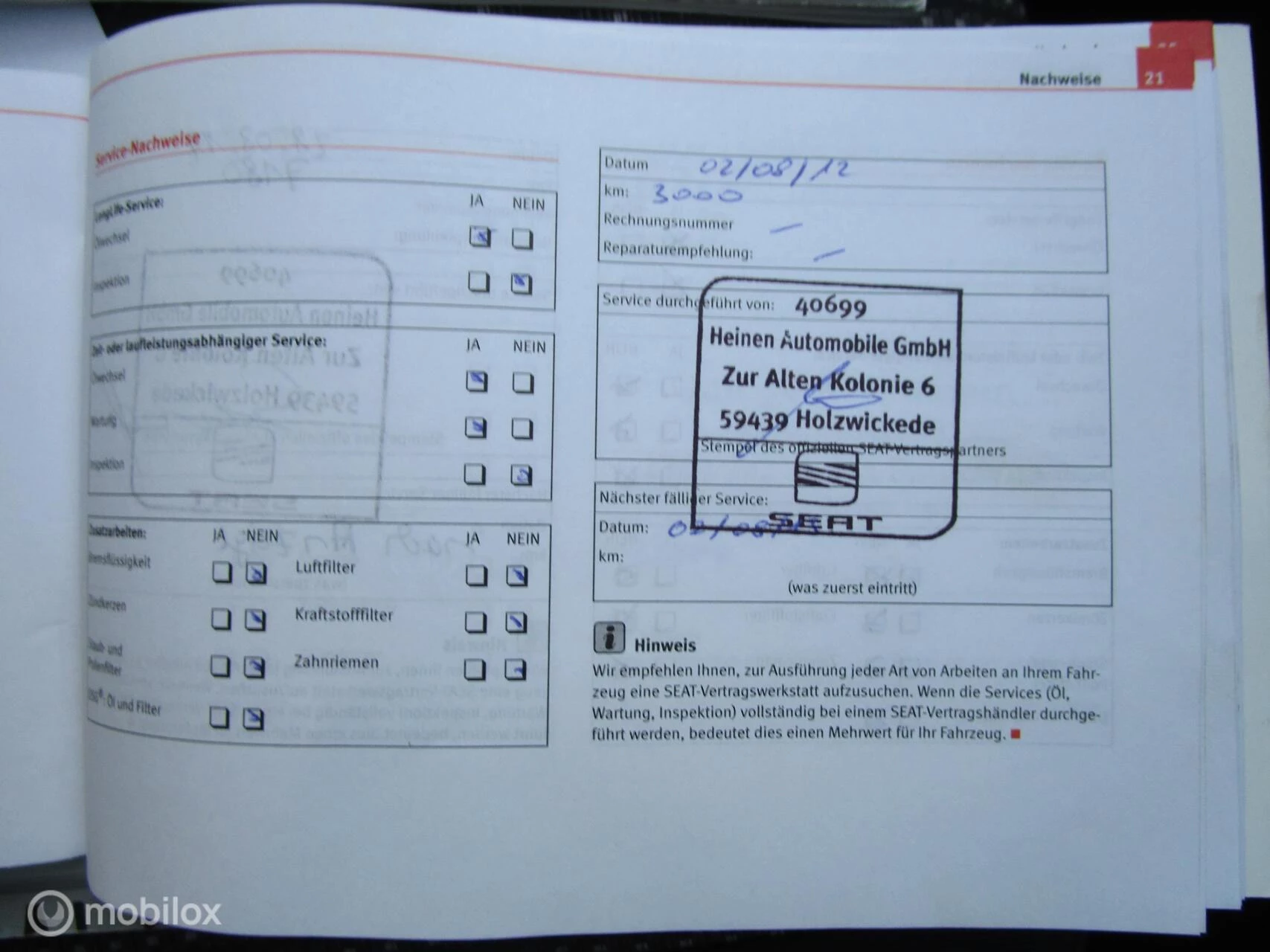 Hoofdafbeelding SEAT Altea