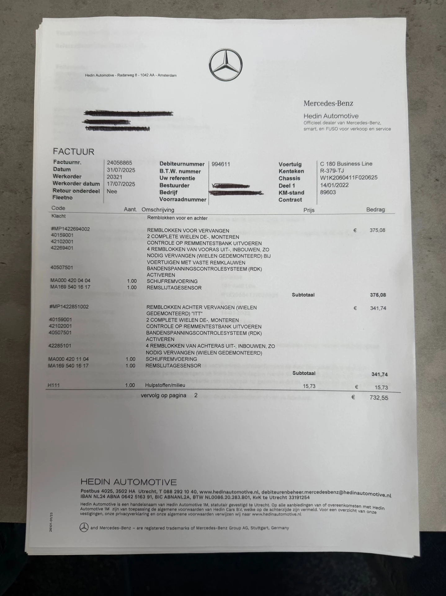Hoofdafbeelding Mercedes-Benz C-Klasse