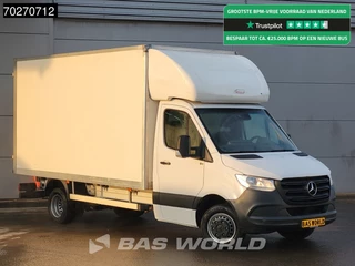 Mercedes Sprinter 514 CDI Automaat Bakwagen met Achterdeuren MBUX Airco Cruise Koffer Meubelbak Airco Cruise control