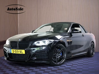 BMW 2 Serie Cabrio M240i avm H&K NAVI PDC LEDER REMUS '18