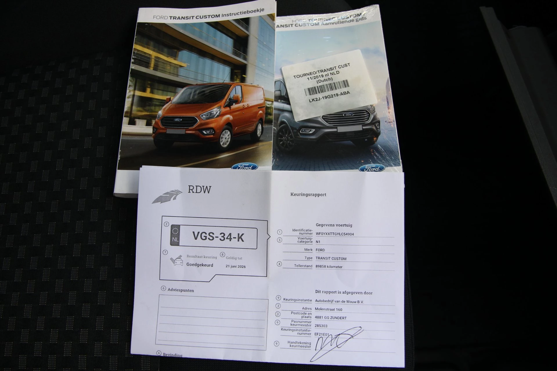 Hoofdafbeelding Ford Transit Custom
