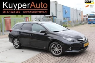 Toyota Auris Touring Sports 1.8 Hybrid Lease 1E EIG, incl btw CAMERA PANORAMA NAVI CLIMA DEALER ONDERH